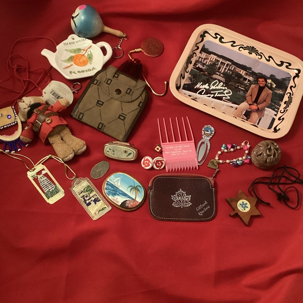 Travel souvenirs Knick knacks bundle junk drawer